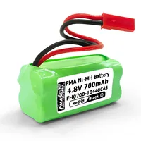 4.8V 700mAh Ni-MH AAA Rechargeable Battery for Airsoft Chronograph Model Toys High-Capacity Long-Lasting Power