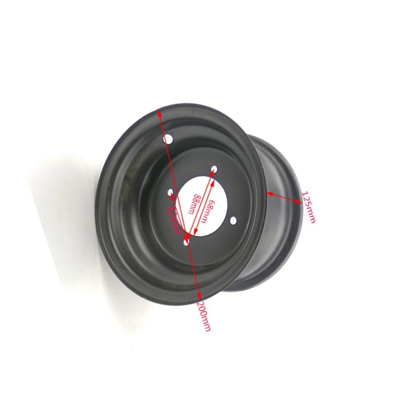 Durable 7-inch scooter tire and wheel combo for reliable everyday commuting and outdoor fun