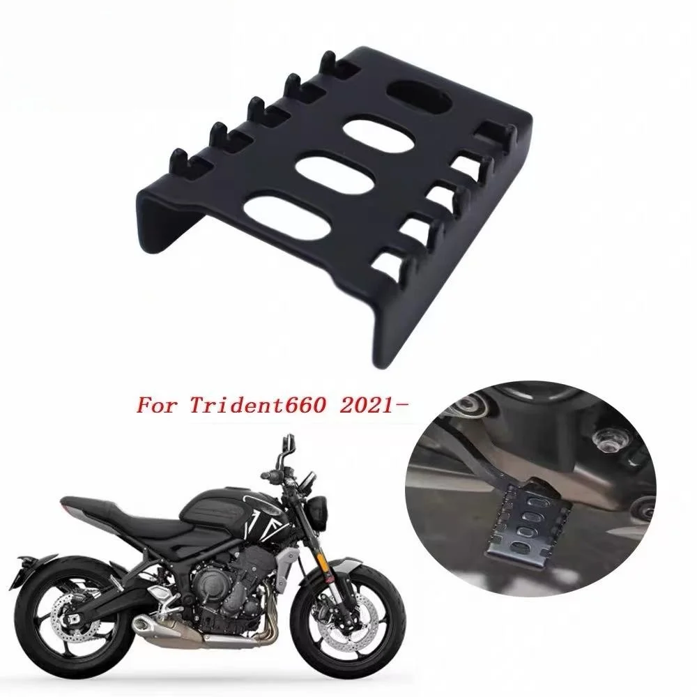 FOR Trident660 Widened Brake Pedal Anti-Slip Design Prevents Shoe Slides Ensures Safe Foot Placement for Enhanced Driving Safety