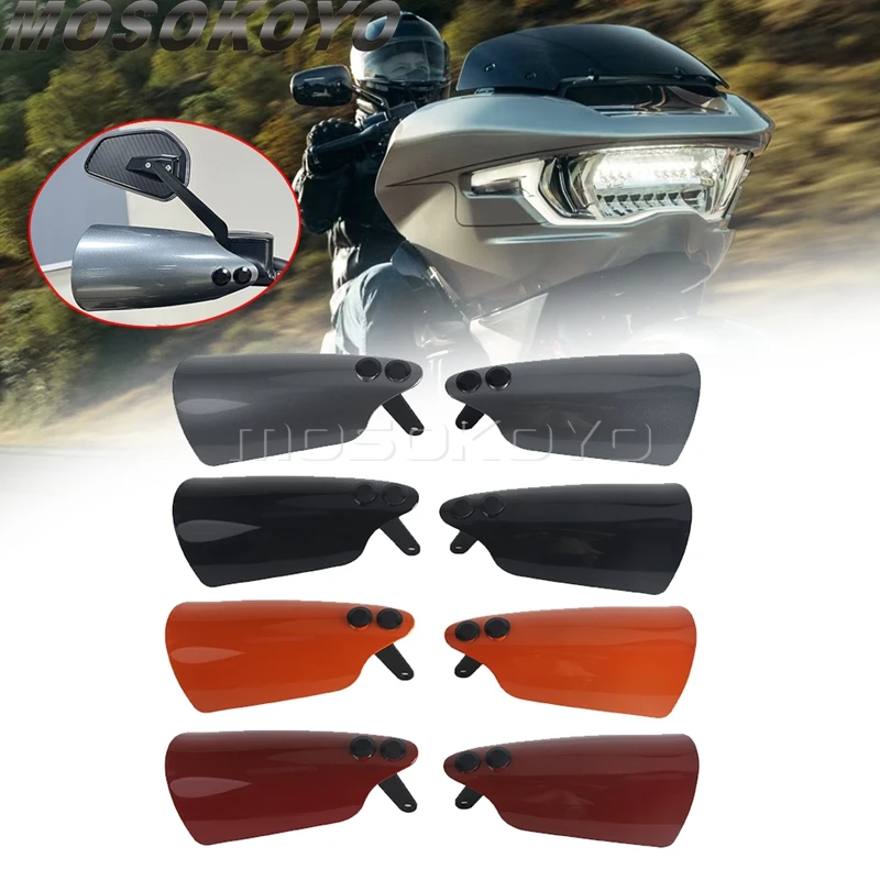 

Motorcycle Hand Shield Guard Cover Handlebars Handguard Protector For Harley Road Glide ST CVO FLTRXSTSE FLTRX FLTRXSE 2023-2025