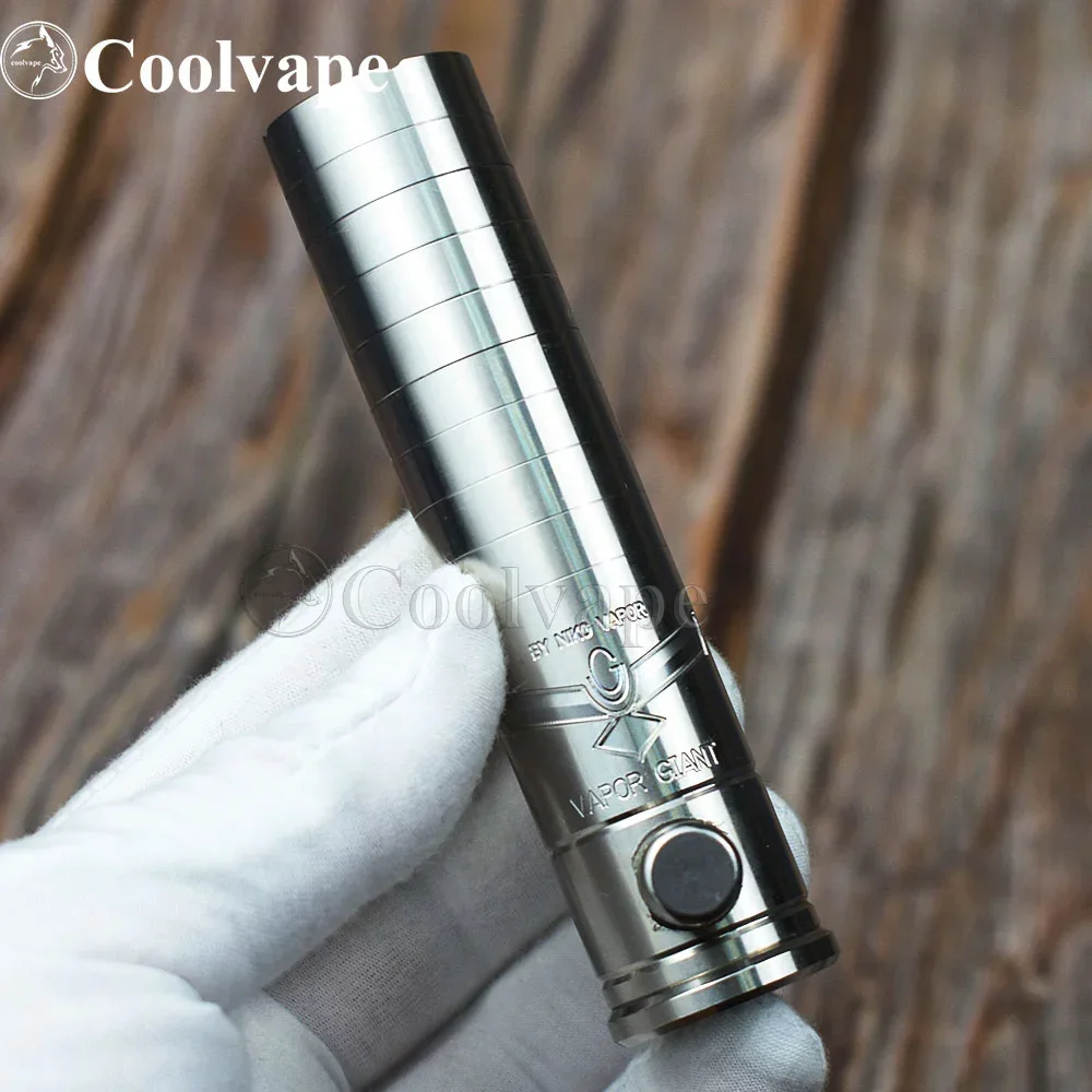 Wolf Coolvape Vapor Giant V2.5 Mini Mod with Taifun GX rdta 18650 battery 23mm Diameter Electronic cigarette mechanical kit