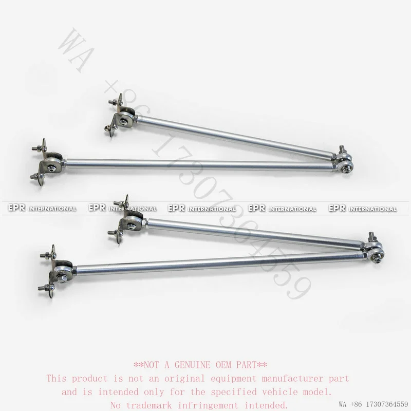 Universal aluminum alloy car GT modification part FT86 for Civic pull rod rear spoiler support fixator