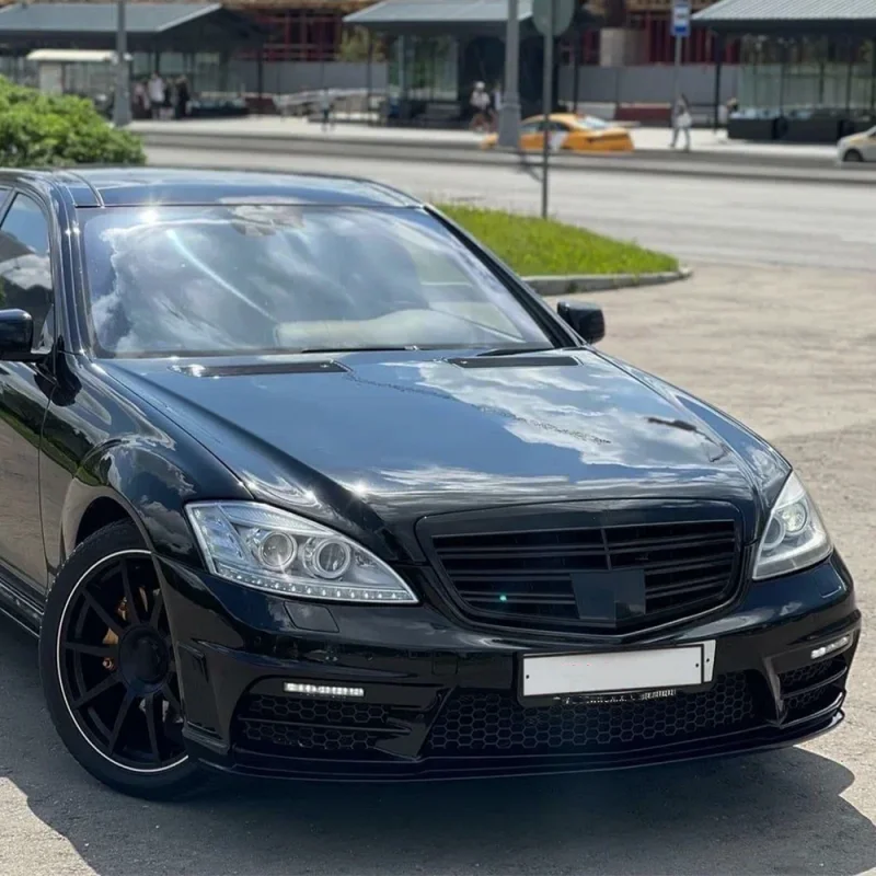 

Front Bumper Grille Hood Grill Inlet Mesh Grid For Mercedes Benz S-Class W221 S350 S400 S450 S500 S550 S600 S65 2009-2013