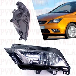 Left Side Front Bumper Fog Lights Lamp With Halogen Bulbs 6J9941701 For Seat Ibiza 2013 2014 2015 2016
