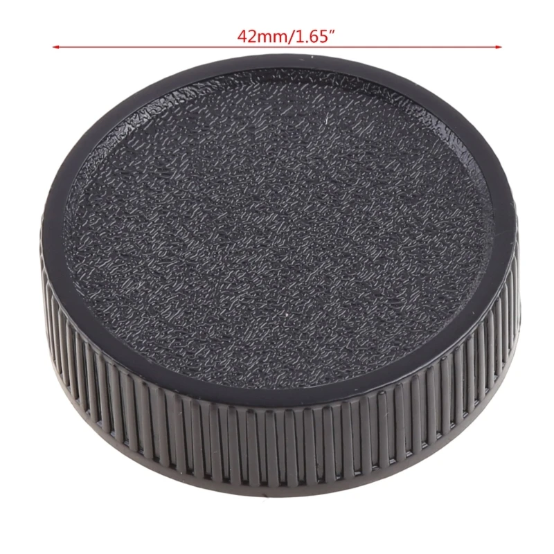 1Pc Rear Lens Cap Cover For M42 42mm 42 Screw Mount Black