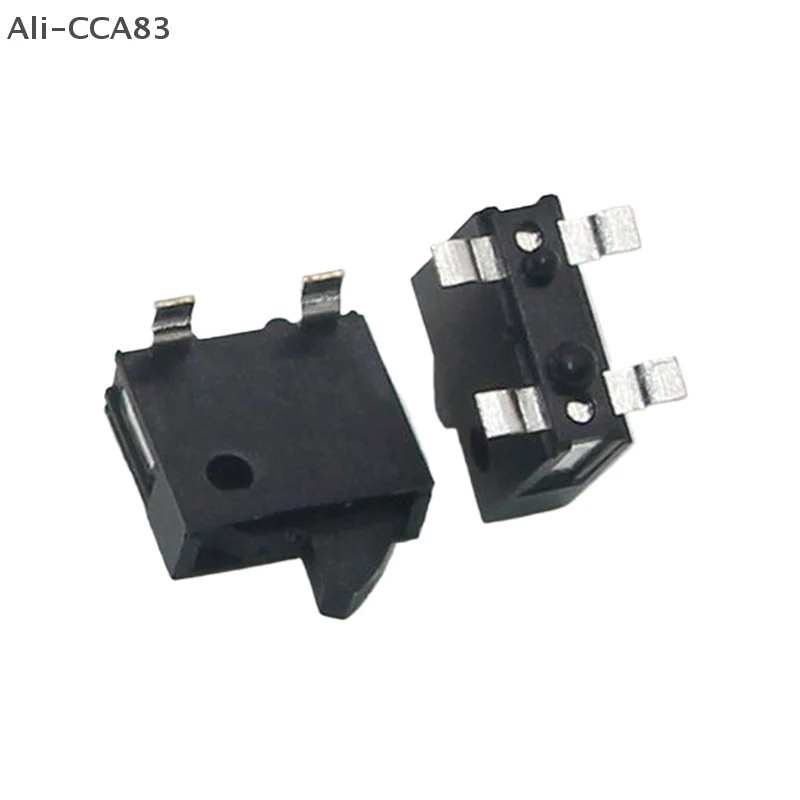 

10Pcs KFC-W-14 4 Pin Mini Slide Switch Reset Micro Toggle Switch Miniature Switch Limit Vertical Black Columnar 16V 100mA