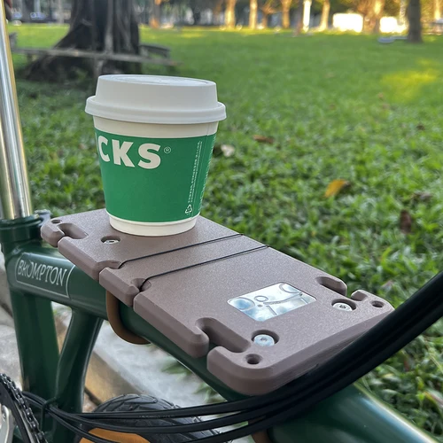 Brompton-Soporte de mesa plegable para bicicleta, barra relajante para acampada y carretera, accesorios de actualización