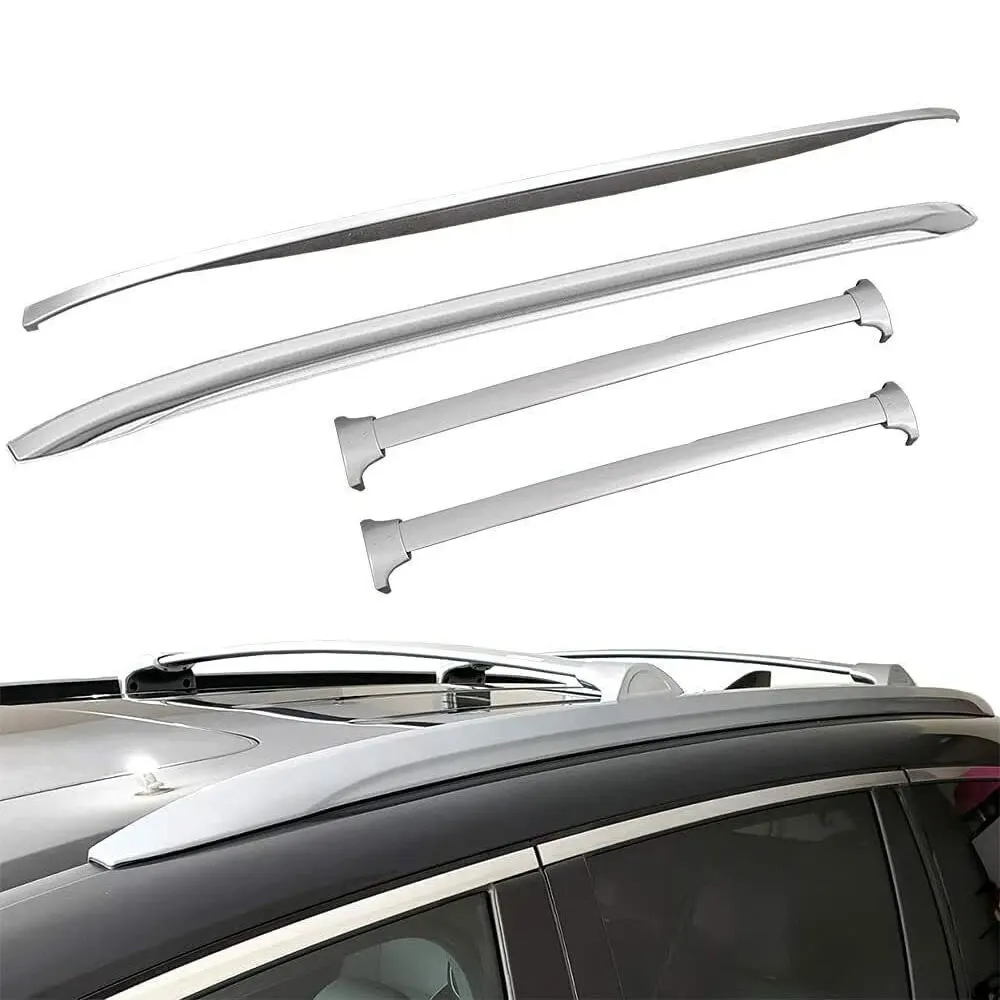 4Pcs Roof Side Rail Racks Cross Bars Crossbars Fits for Honda Pilot 2016-2023