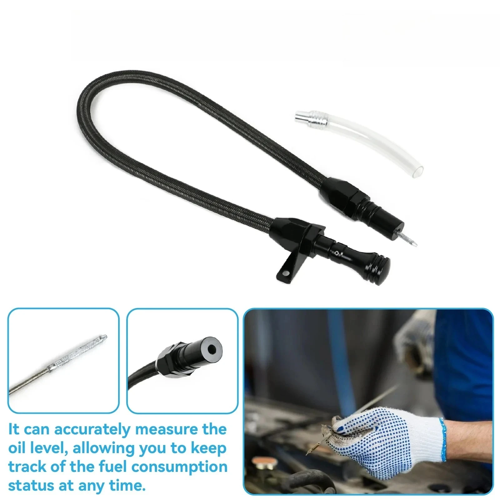 Tubo de vareta de transmissão de aço inoxidável com montagem firewall para GM 4l80e envio flexível dos EUA