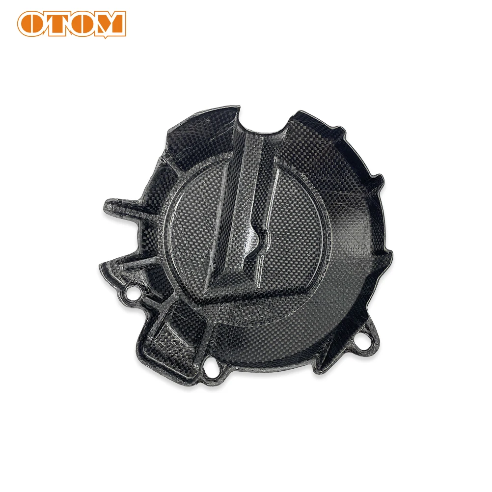 OTOM Motorcycle Clutch Cover For KTM Adventure R L 790 890 Duke Magneto Cover Ignition Guard Carbon Fiber Engine Protection view 6