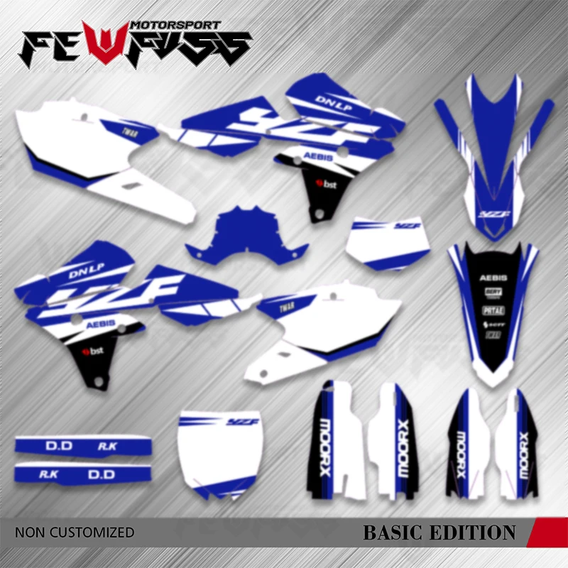 

Fewfuss Customized YZ250F YZF 250 2014-2018 YZF250X WRF250 2015-2019 YZ450F YZF 450 2014-2017 Graphics Sticker