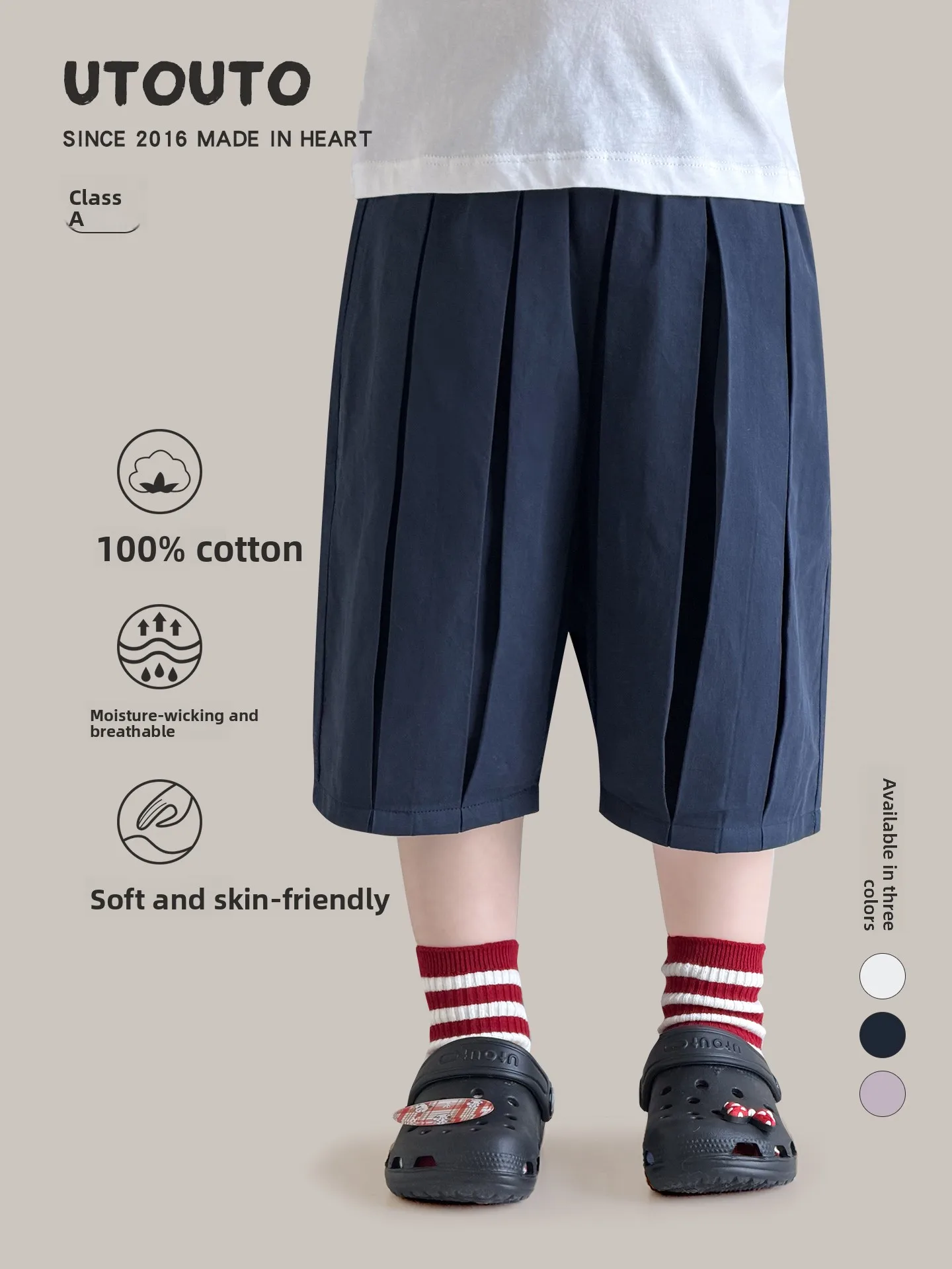 pure-cotton-pleated-short-pants-for-girls-summer-new-style-casual-lantern-pants-folded-hem-breathable-sweat-absorbent-kids-cl