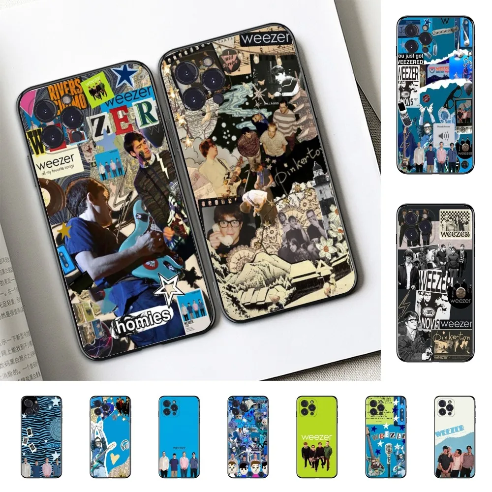 W-Weezer Band Phone Case For Redmi 5 6 7 8 9 10 plus pro 6 7 8 9 A GO K20 K30 K40 pro plus F3 Fundas