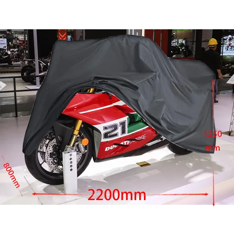 For Ducati Panigale V2 motorcycle cover Full car Sun protection dust no ear thickened Oxford cloth rain cover Motorcycle