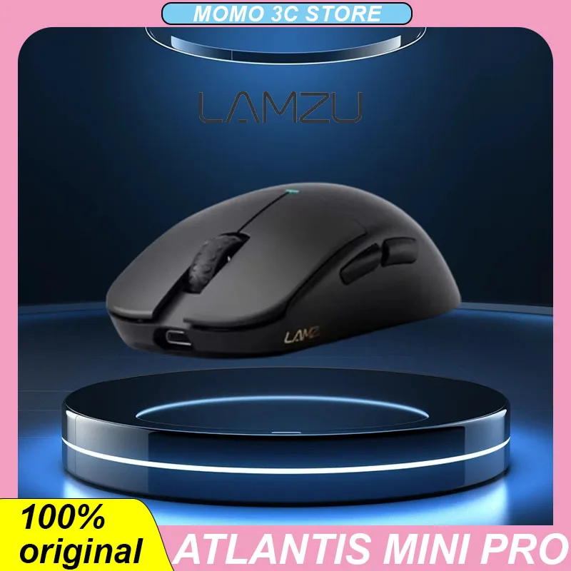 

Lamzu Atlantis Mini Pro Wireless Mouse Dual Mode Buletooth Pixart3395 4k Lightweight 51g Esports Office PC Gaming Mouse Gift