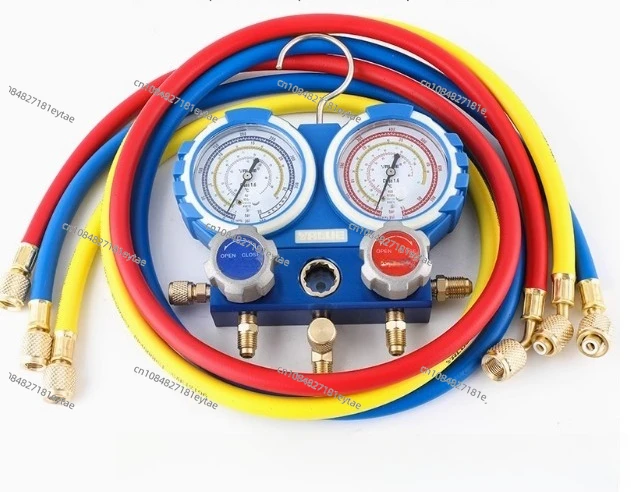 

Precise anti-collision VMG-2-R410a-B air conditioner fluoride gauge, refrigerant snow pressure gauge, double gauge liquid gauge