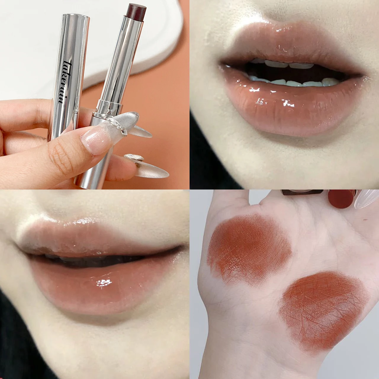 Waterproof Black Honey Lipstick Lasting Moisturizing Natural Lip Plumper Makeup Lip Plumping Gloss Cosmetics Exfoliating for Lip