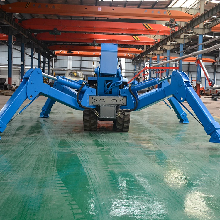 2024 LTMG Track Spider Crane 1.5 3t 5t 8t Lifting Machinery 5 ton Spider Crawler Crane spyder crane for sale