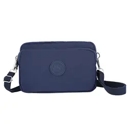 Women small mobile phone bag lady waterproof nylon crossbody shoulder bag wholesale