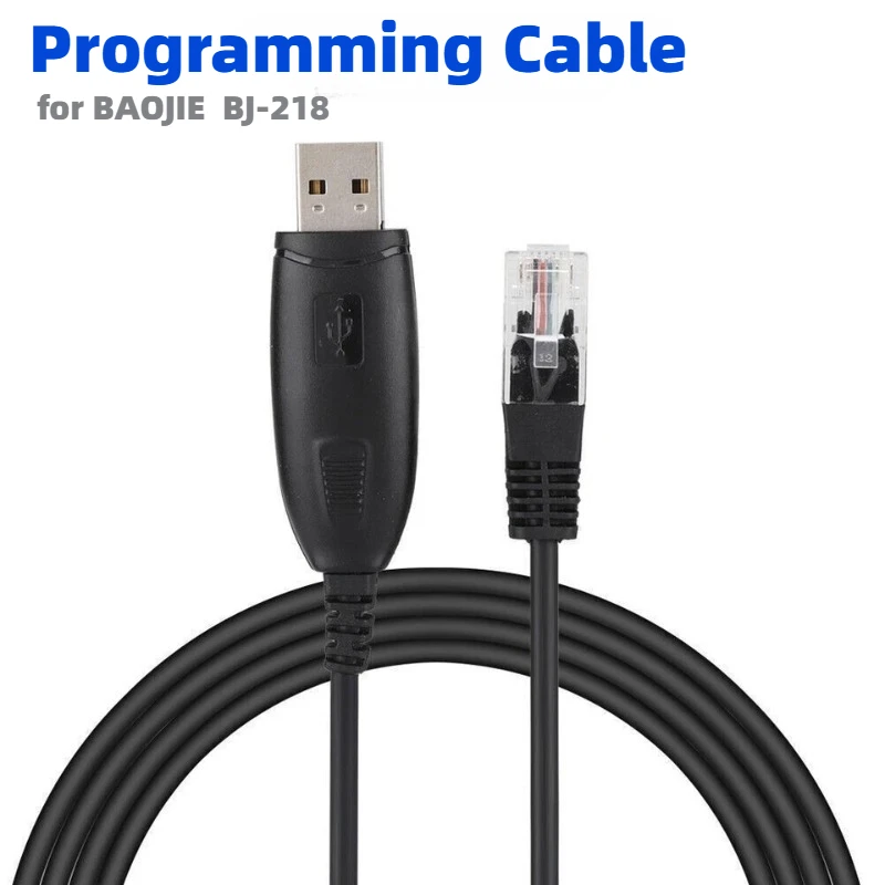 Baojie USB Programming Cable for Baojie BJ-218 BJ-318 Zastone Z218 Car Mobile Radio Walkie T BJ-218 BJ-318 Mini Mobile Radio