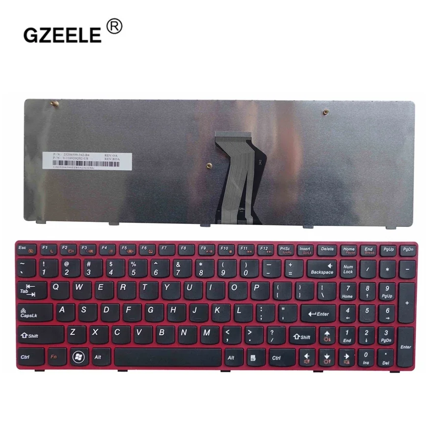Klawiatura US/TR/FR/RU/AR/SP/GR/UK do Lenovo G580 G580A G580AM G585 G585G G585A G780 G770 G770A G590 Z580 Z580A Z585 Z585AM B580A — zdjęcie 3