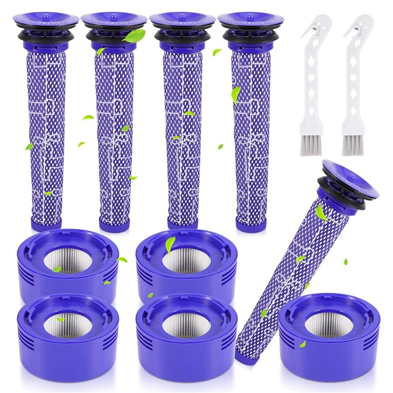 Filtri Hepa per filtri Pre e Post serie Dyson V7 V8, filtro di ricambio per aspirapolvere 965661-01 e 967478-01