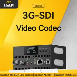 Link Pi ENCS1 3G SDI Encoder NDI Decoder 4K 1080P SRT RTMP H265 Live/Push Streaming 2GB DDR4 SRT RTSP/RTMP/HTTP/HLS YouTube