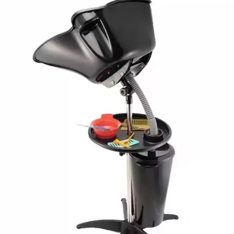 Modern commercial metal hairdressing tools shampoo basin salon furniture home beauty salon vertical removable iron