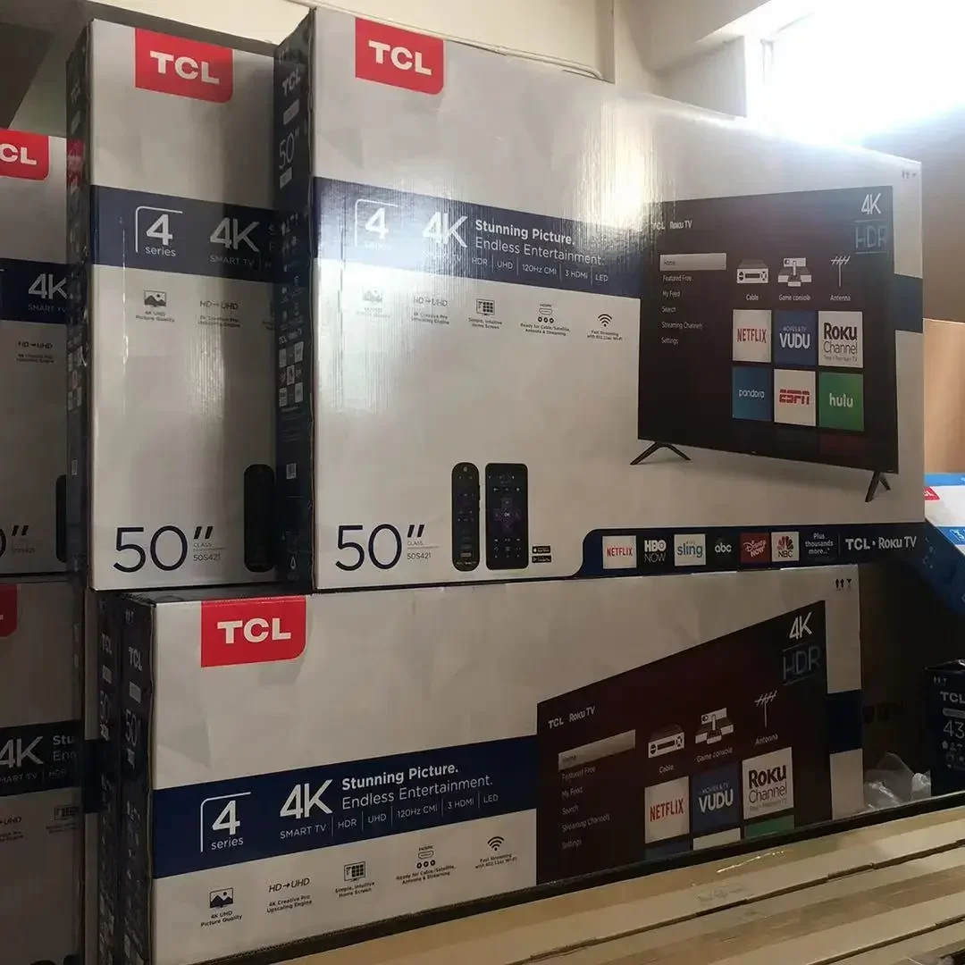 LED TV, Android Intelligent Network Display, 4K (3840 * 2160) Frequency Screen, High Resolution, Energy-saving and Low Radiation