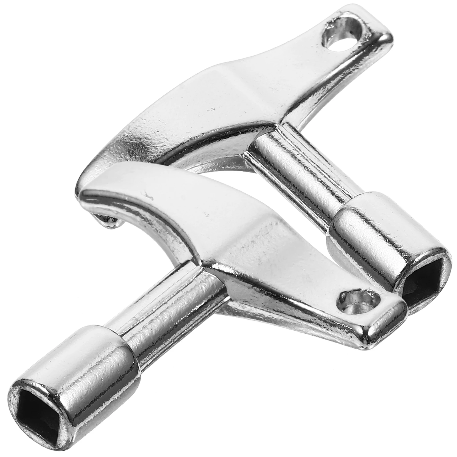 

2pcs Drum Key 6MM Hexagonal Square Zinc Alloy Tuning Keys Wrench Drums Accessories Beginner Practice Lightweight Simple