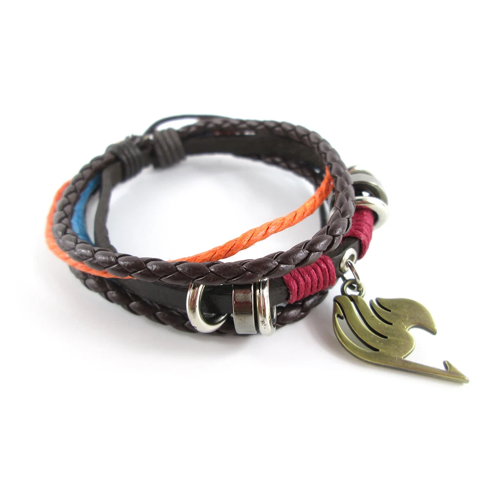 Brdwn Miku Chopper Gaara kakashi Sharingan Konoha Attack on Titan Death note Fairy Tail Bleach Bracelet