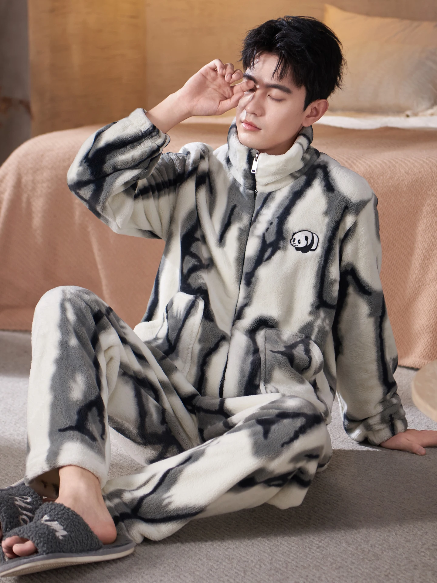 pyjama-thiened-fce-en-velours-corail-pour-hommes-vetements-chauds-pour-la-maison-vetements-d'exterieur-de-baseball-ensemble-de-vetements-longs-sve-pj-en-flanelle-de-luxe