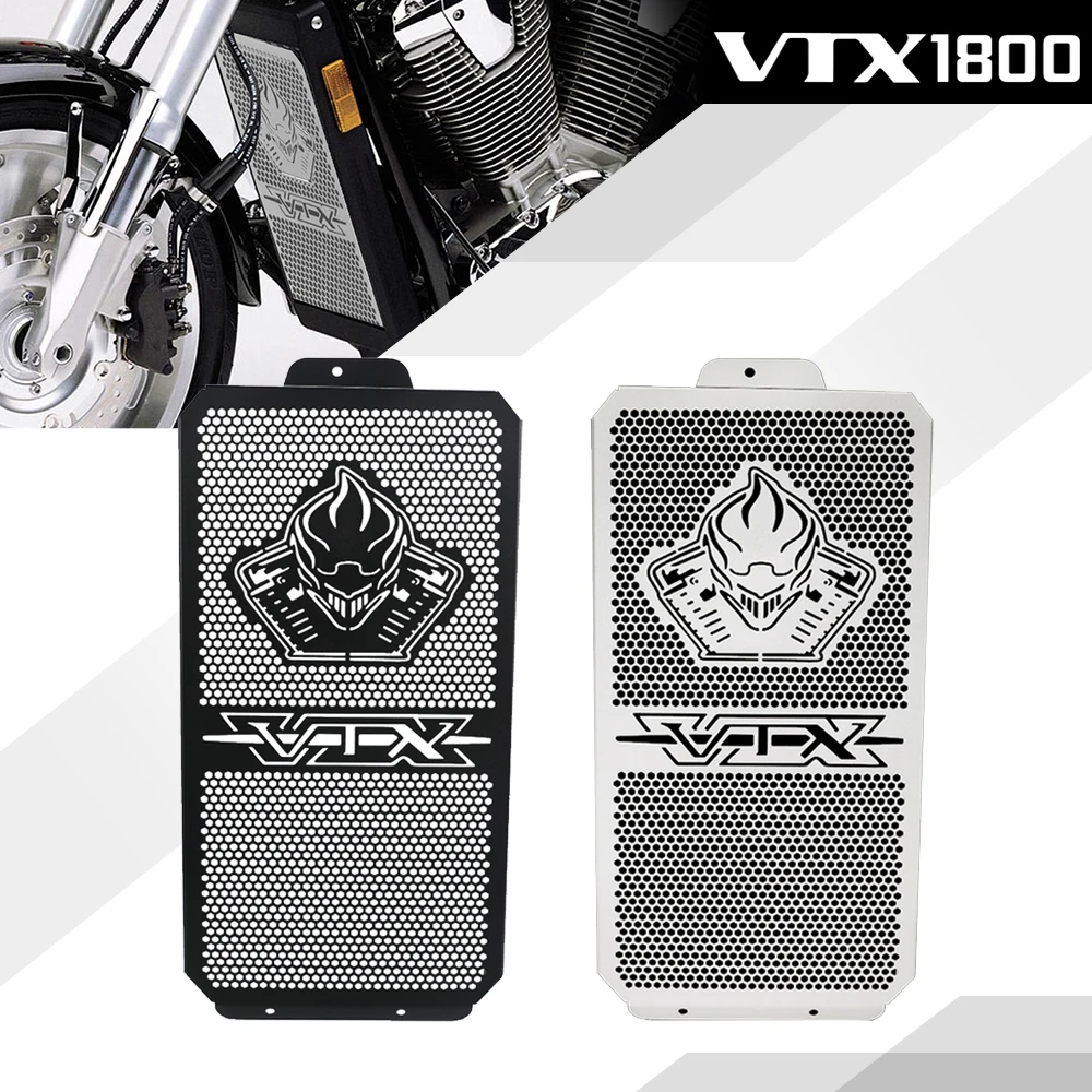 

For Honda VTX1800 VTX1800C VTX1800F VTX1800N VTX1800R VTX1800S VTX1800T 2002 - 2008 Motorcycle Engine Guard Radiator Grill Cover