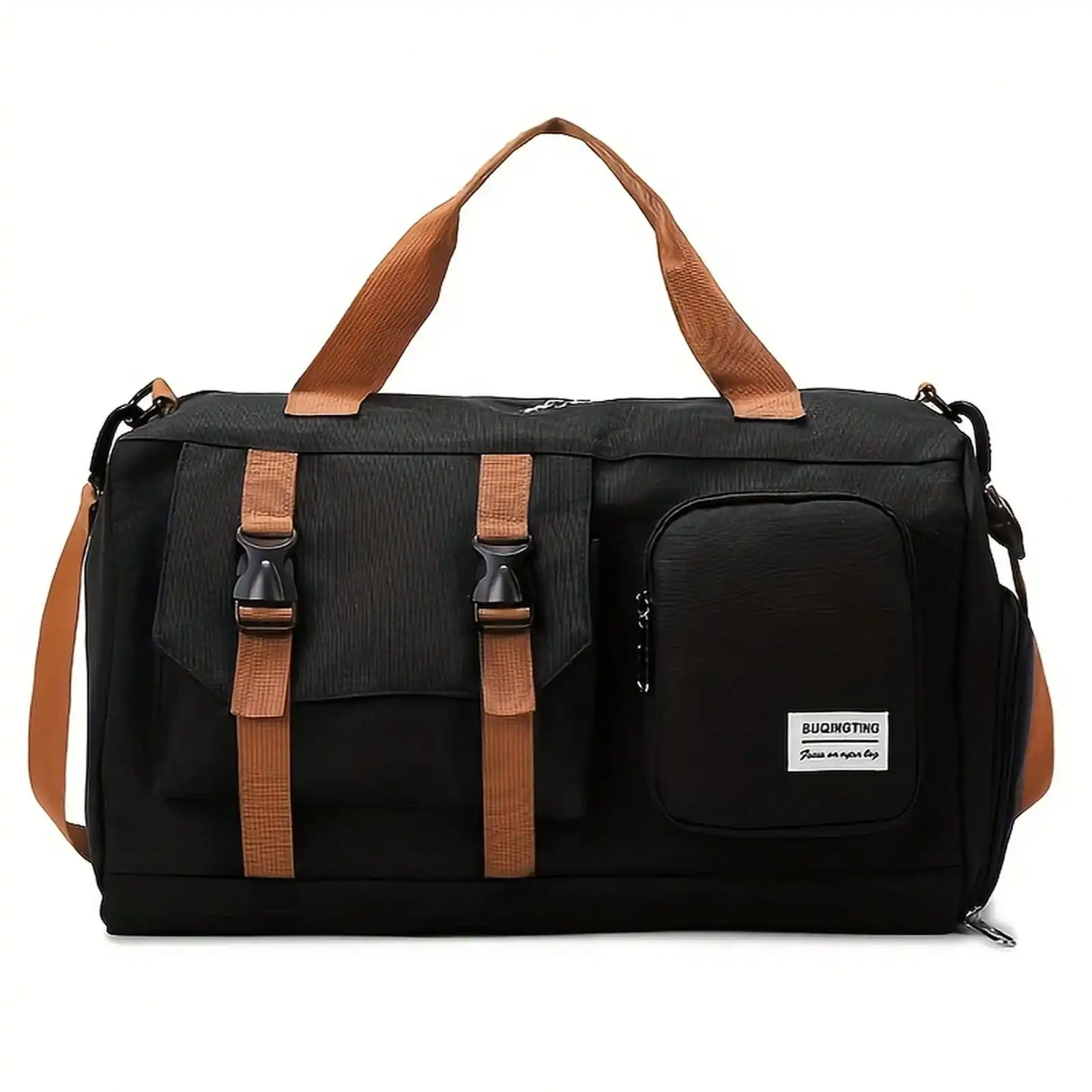 Sports And Fitness Bag, Casual Oxford Cloth Lightweight Handbag, Travel Bag With Dry And Wet Separation, Carry-On Luggage Bag, Handbag 9G6Z