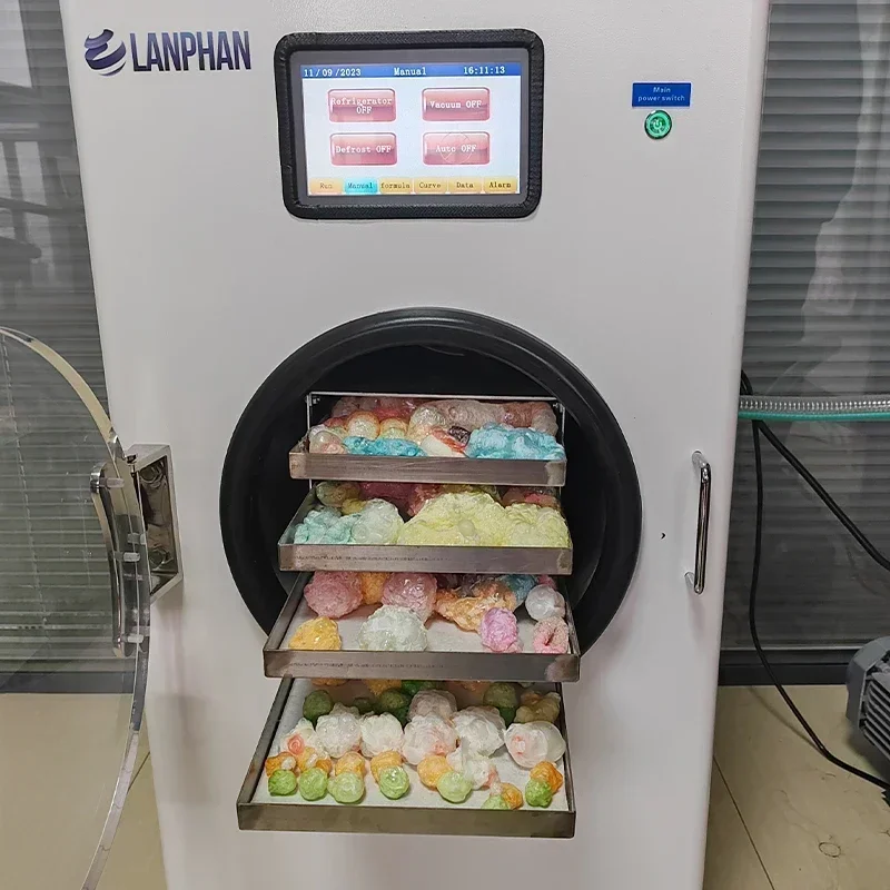 6kg 8kg 10kg 15kg Vacuum Freeze-dried Candy Dryer Is A Hit in Germany