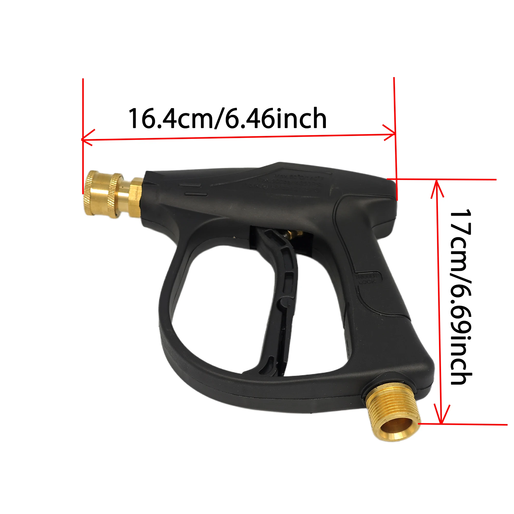 2025 High-pressure Cleaning Water Gun and Extension Tube High-pressure Cleaning Kit