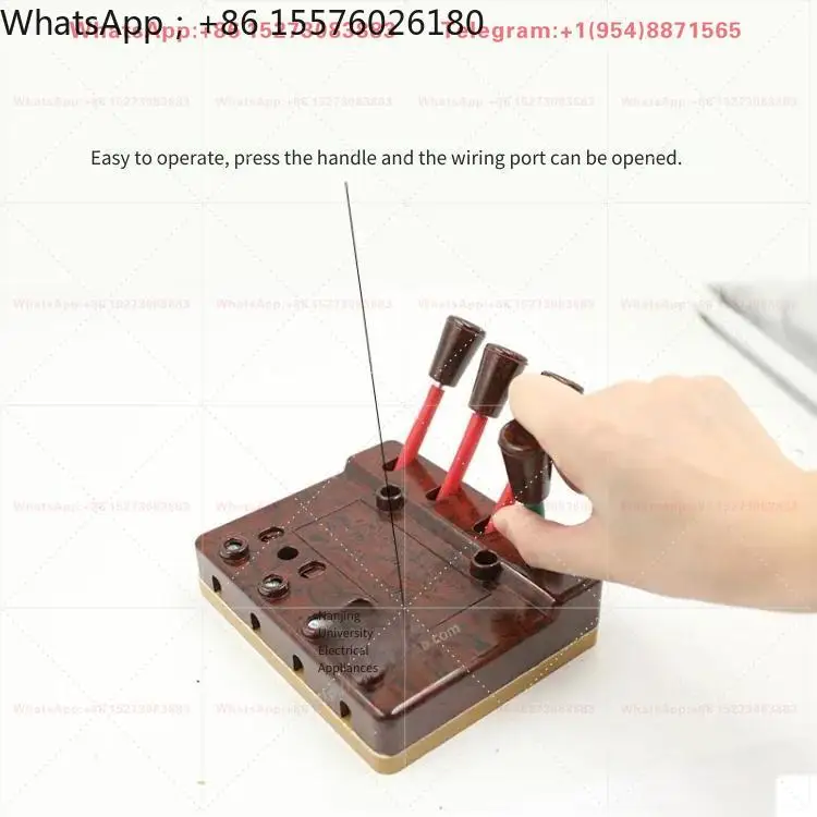 XDY-11 Welding Machine Quick Connector Wiring Board Test Wiring Clip Parallel Device 60A