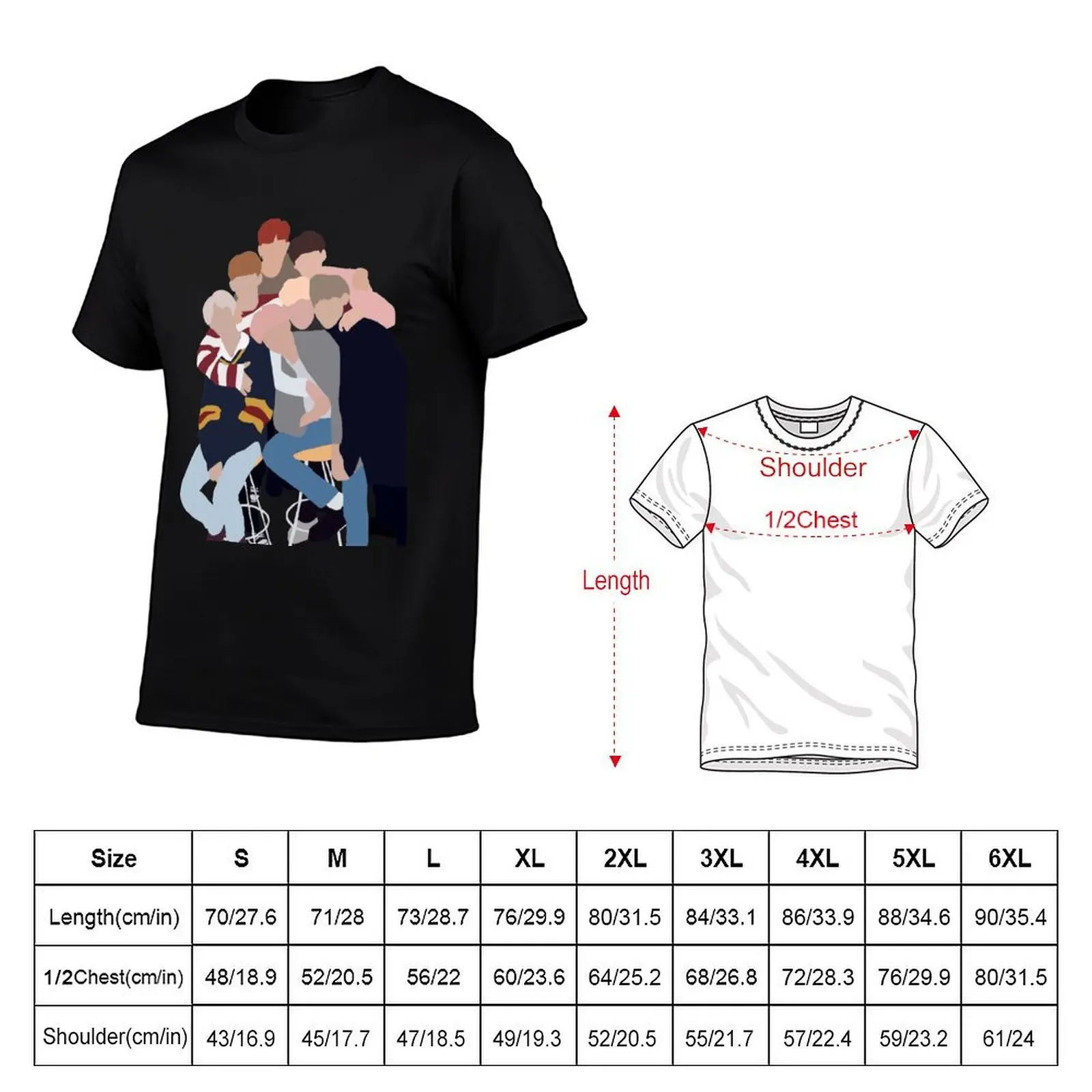 Monsta X T-Shirt Street Fashion Casual Tee Shirt