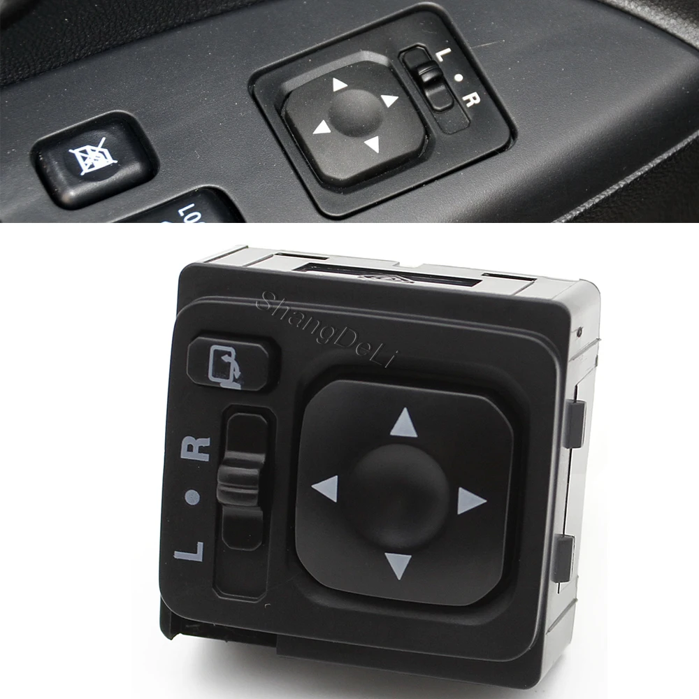 Wing Rearview Mirror Control Switch Button for Mitsubishi Outlander ASX Pajero Montero Lancer Eclipse MR417977