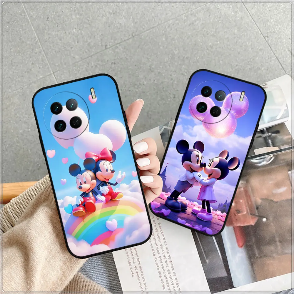 Disney Mickey Mouse Minnie Phone Case For VIVO X90 X80 X70 X60 X50 PRO X27 X23 X21 X21I X20 Y50 Y35 Y36 Y25 Y22S Y21 Y20 Cover