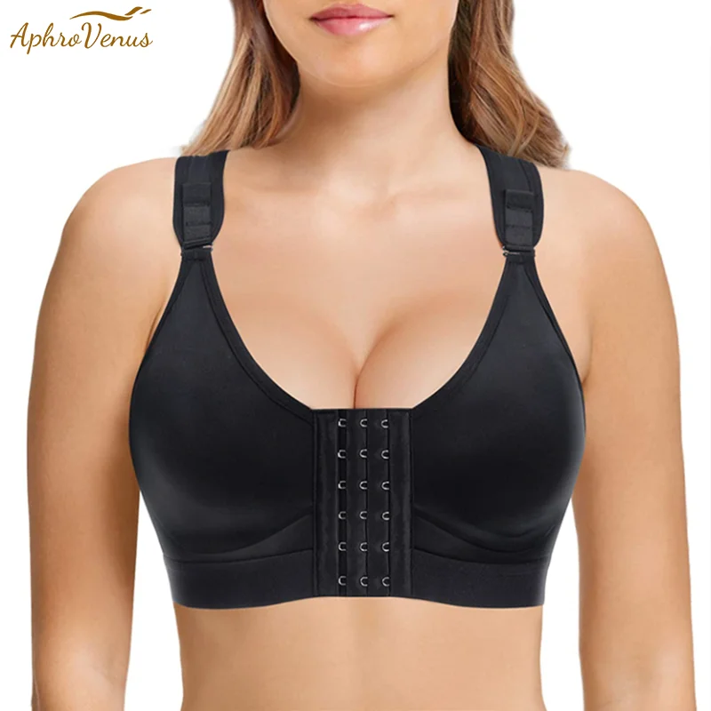 

Fajas Colombianas Shapewear Compression Bra multi-size Cups Body Shaper Underwear Posture Correcting Hook-eyes Body Shaper