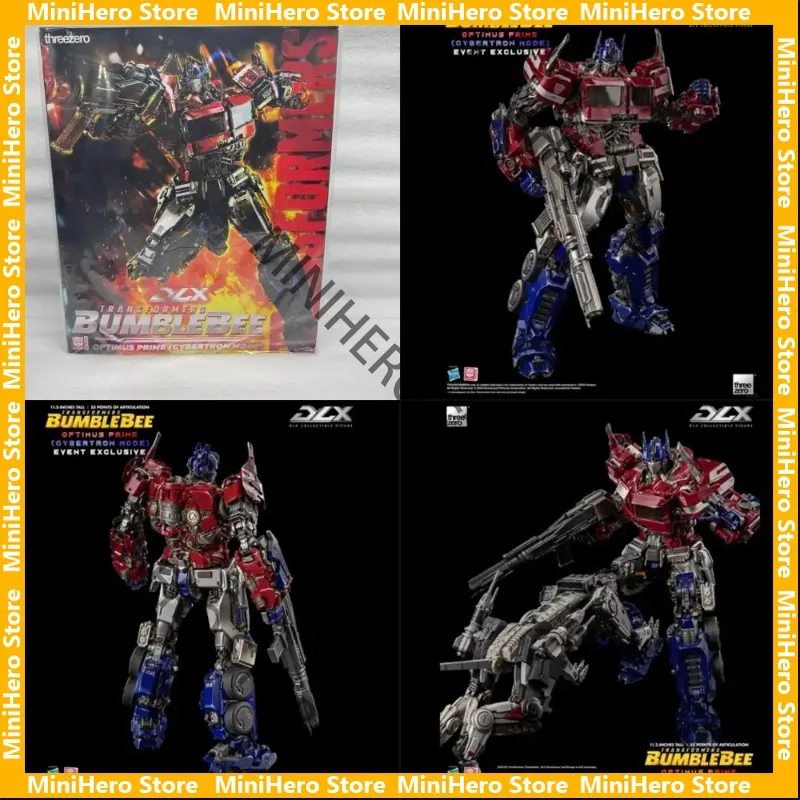 

In Stock ThreeZero G1 Optimus Prime DLX Action Figure 53 Points Articulation With Box