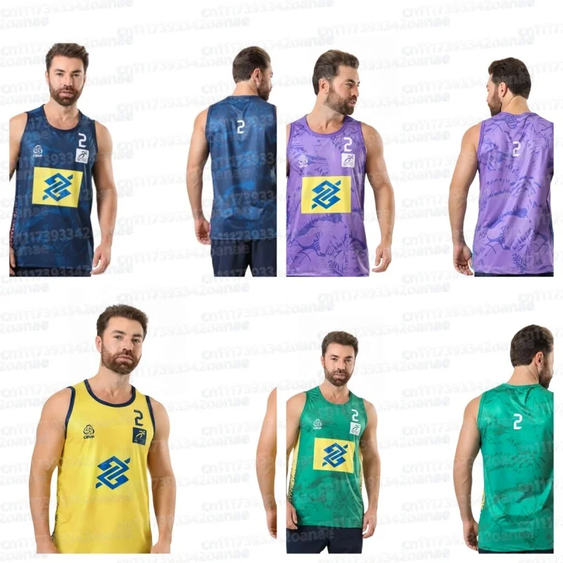 Herren-Volleyballtrikot, ärmelloses Tanktop für Wettkämpfe, Sport-Trainingsweste, Volleyball-Uniform, Unisex, passend für die ganze Familie. – Detail 6