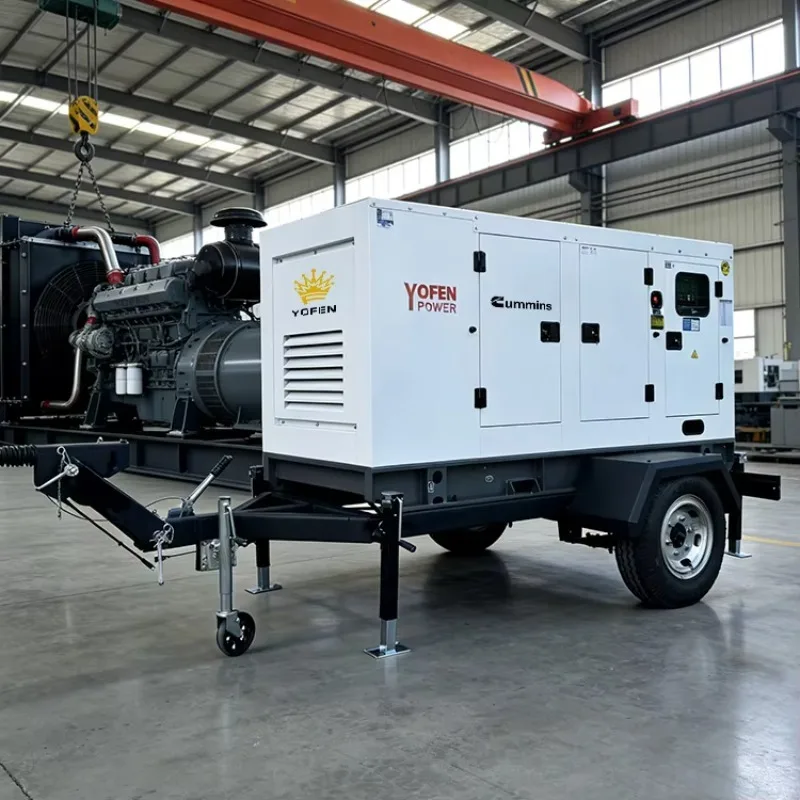 Customized 20KW 25KVA Silent Portable Diesel Generator Set School Equipment Engine Mobile 50/60Hz ATS Auto/Remote