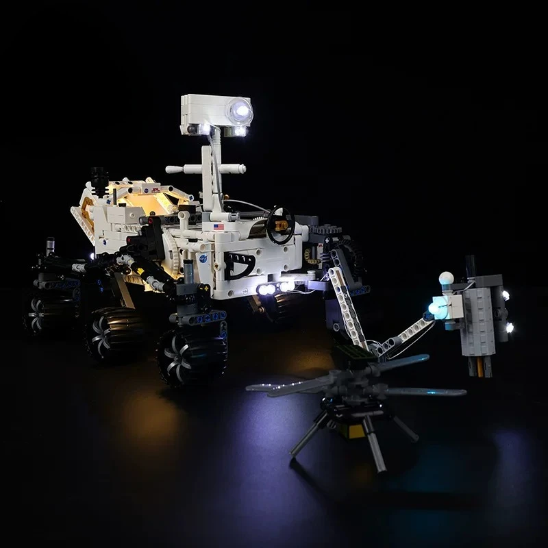 LED Lighting Set Suitable for LEGO NASA Mars Rover Perseverance 42158 Building Blocks