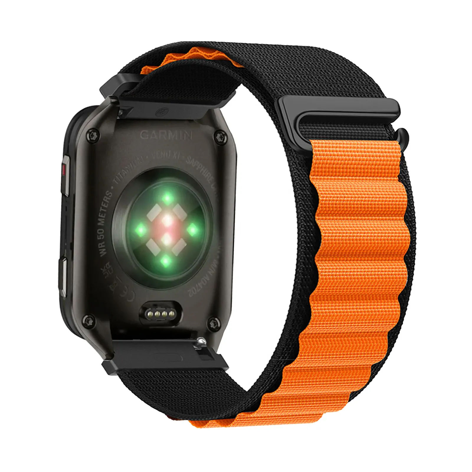 

C-Type Buckle Bands for Garmin Venu X1 Band, Nylon Breathable Strap