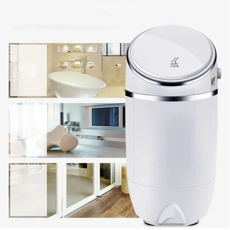 3.5kg/3.6kg/4.5kg Clothes Portable Washing Machine Spin Compact Washer Low Noise for Home Dorm machine single-barrel washer