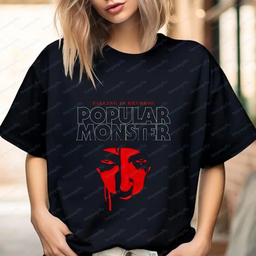 Fallings in Reveses Summer Casual Trendy Multi-Purpose Short-Sleeved Men's and Women's Round-neck T-Shirt
