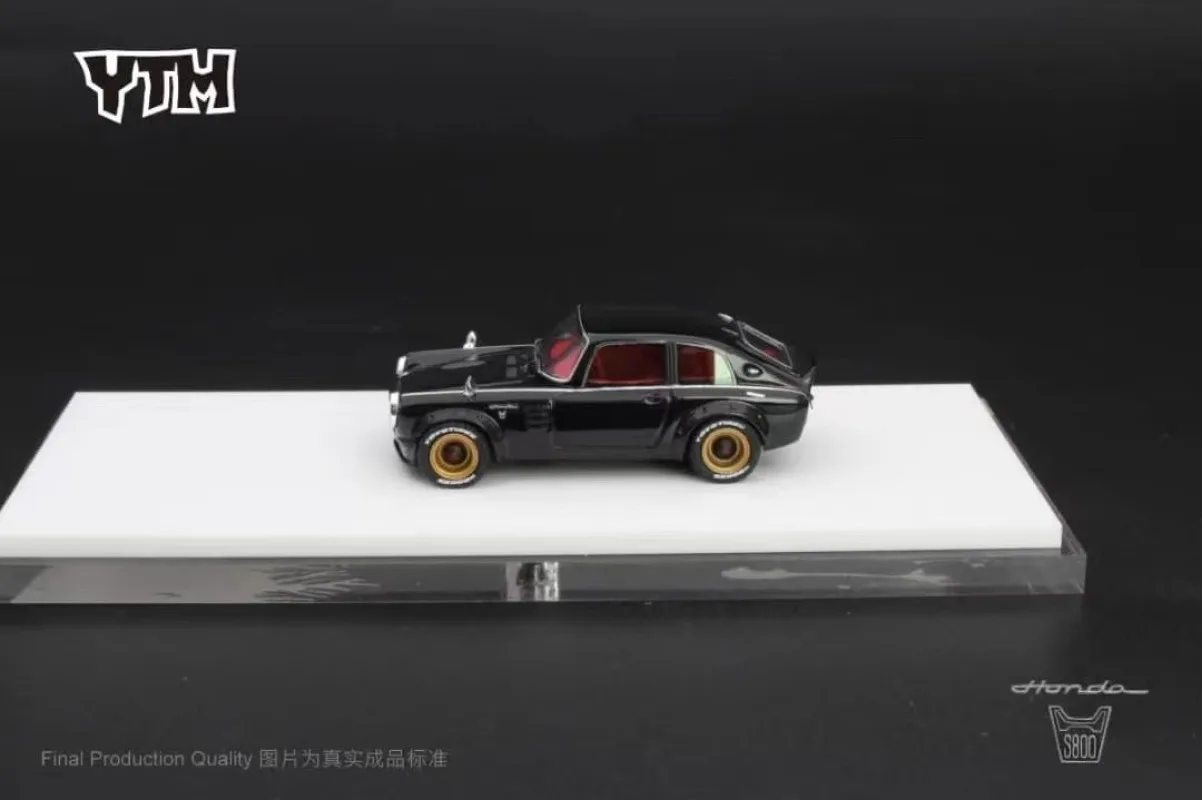 Honda S800 Alloy Diecast Model Car, Brinquedos de Veículos para Meninos, Coleção Display Caixa Original, Escala 1:64