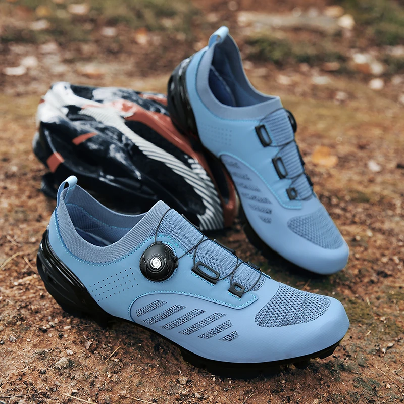 New MTB Cycling Sneaker Shoes Breathable Cleats Road Bike Shoes Racing Speed Sneakers Women Mountain Bicycle Footwear for SPD SL